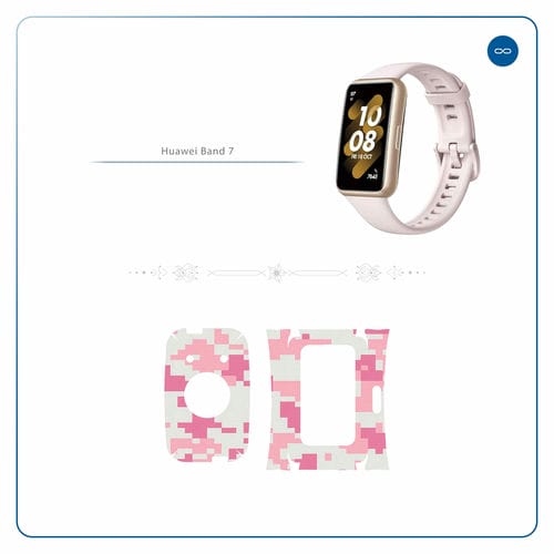 Huawei_Band 7_Army_Pink_Pixel_2